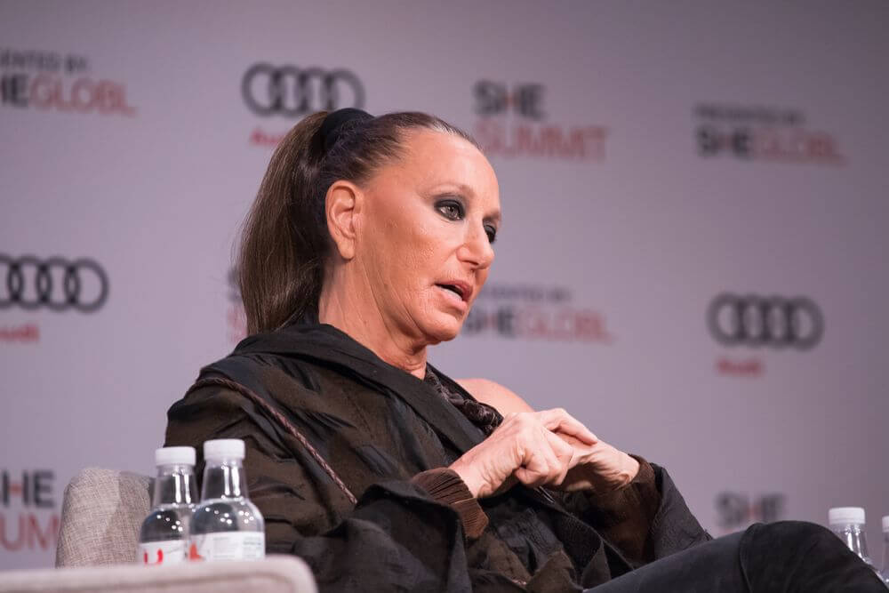 Image of Donna Karan in old age