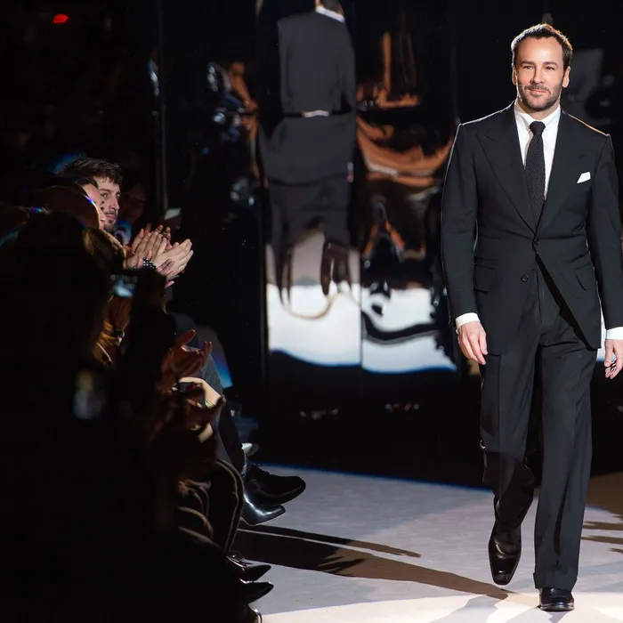 Image of Tom Ford in his fashion collection