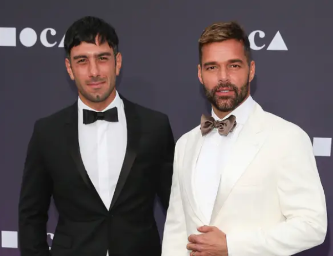 Jwan Yosef (L) and Ricky Martin Mark Von Holden/Invision/AP