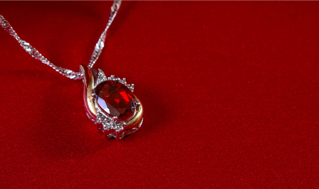 Ruby pendant